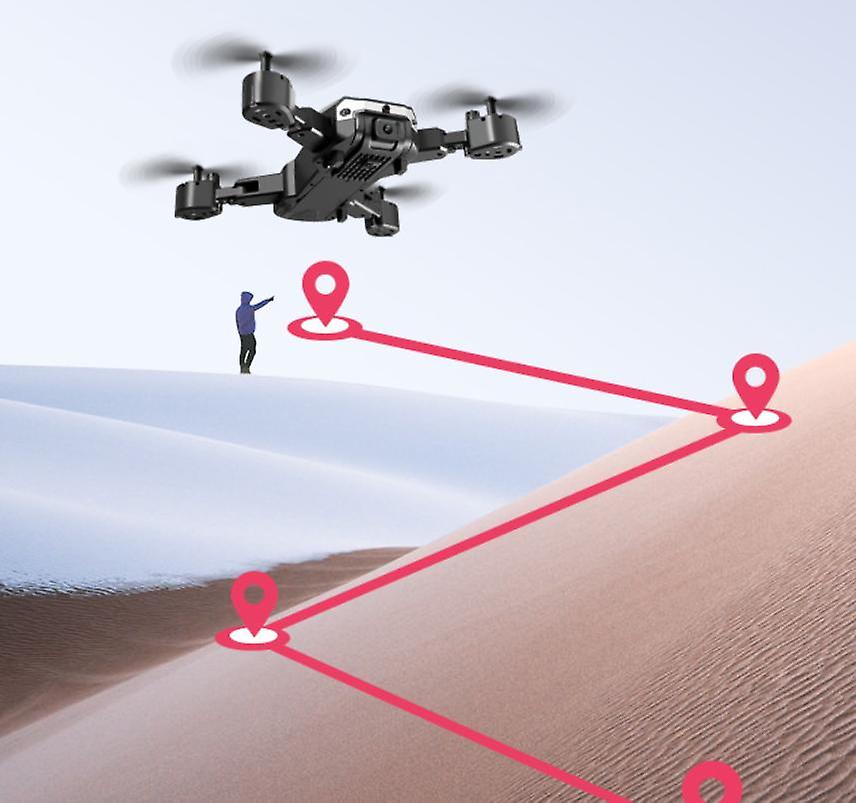Foto 3 pulgar | Drone Baoji, Cámara Dual Plegable Para Fotografía Aérea Hd, Color Negro - Venta Internacional.