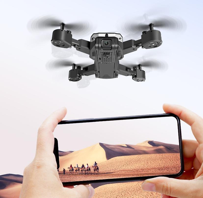 Foto 4 pulgar | Drone Baoji, Cámara Dual Plegable Para Fotografía Aérea Hd, Color Negro - Venta Internacional.