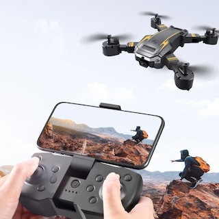 Foto 4 | Drone Baoji, Cámara Dual Plegable Para Fotografía Aérea Hd, Color Negro - Venta Internacional.