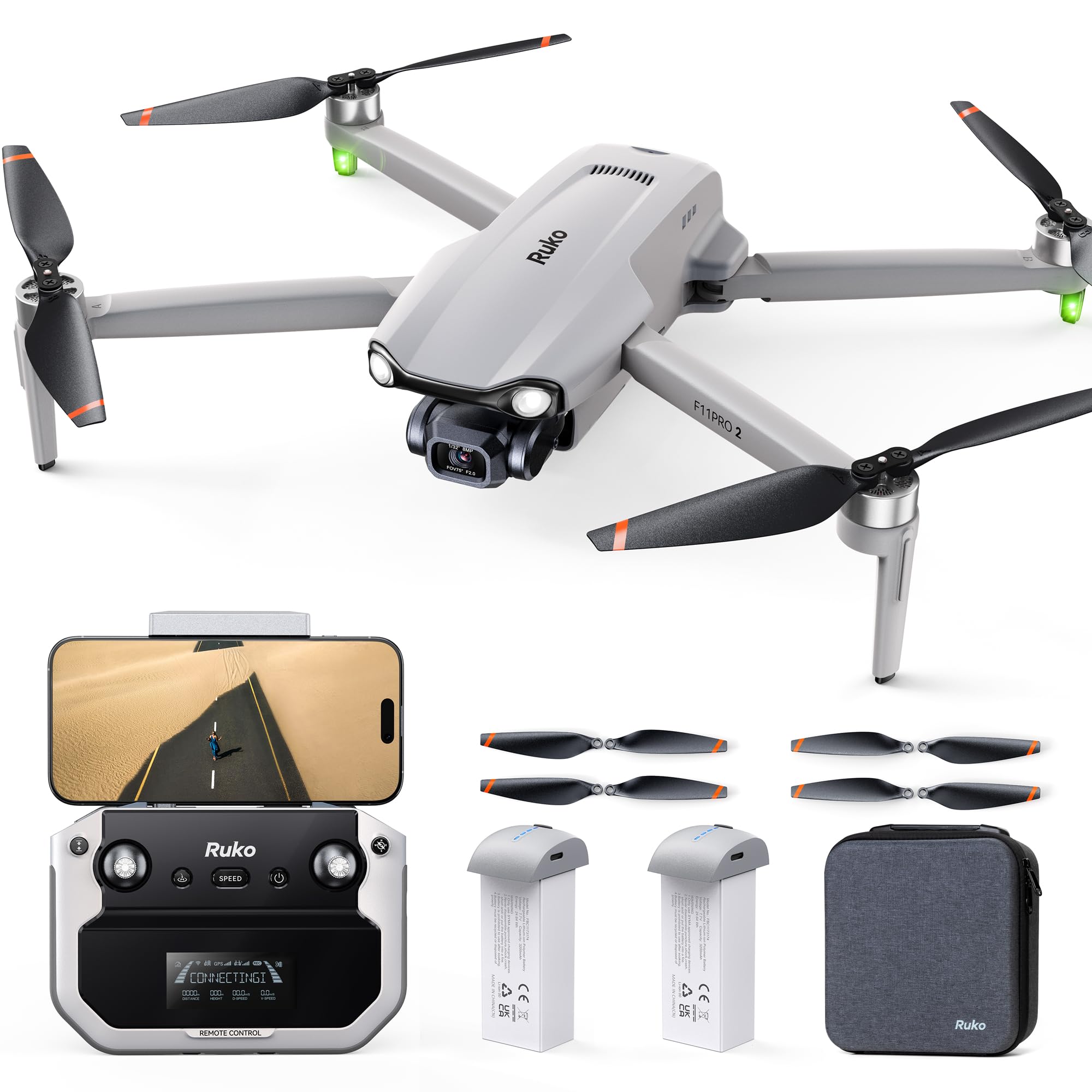 Foto 2 pulgar | Drone Ruko F11pro 2 Con Cámara 6k, Vídeo 4k/30 Fps De 70 Minutos - Venta Internacional.
