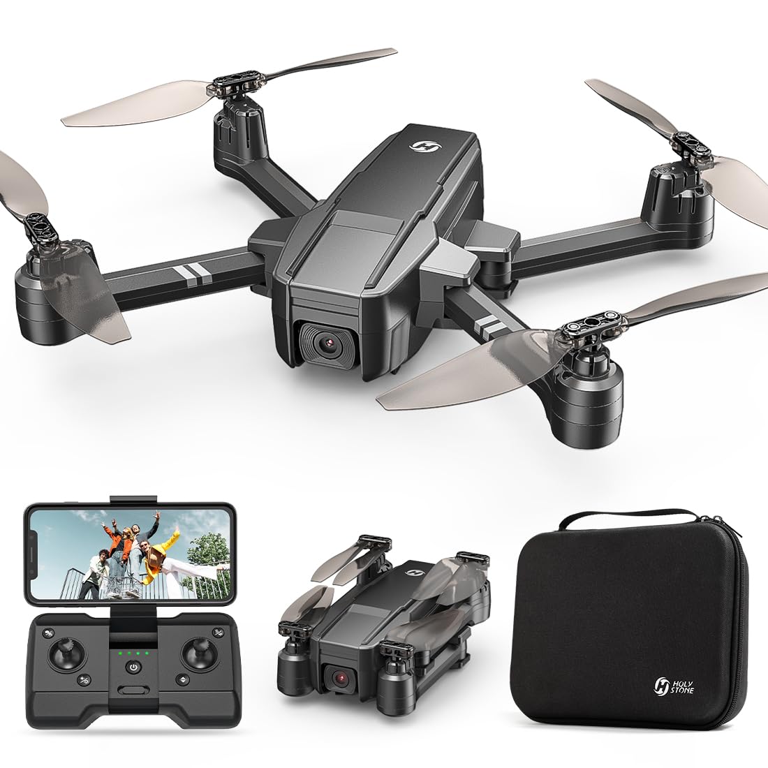 Drone Fpv Plegable Holy Stone Hs440 Con Cámara Wifi 1080p - Venta Internacional.