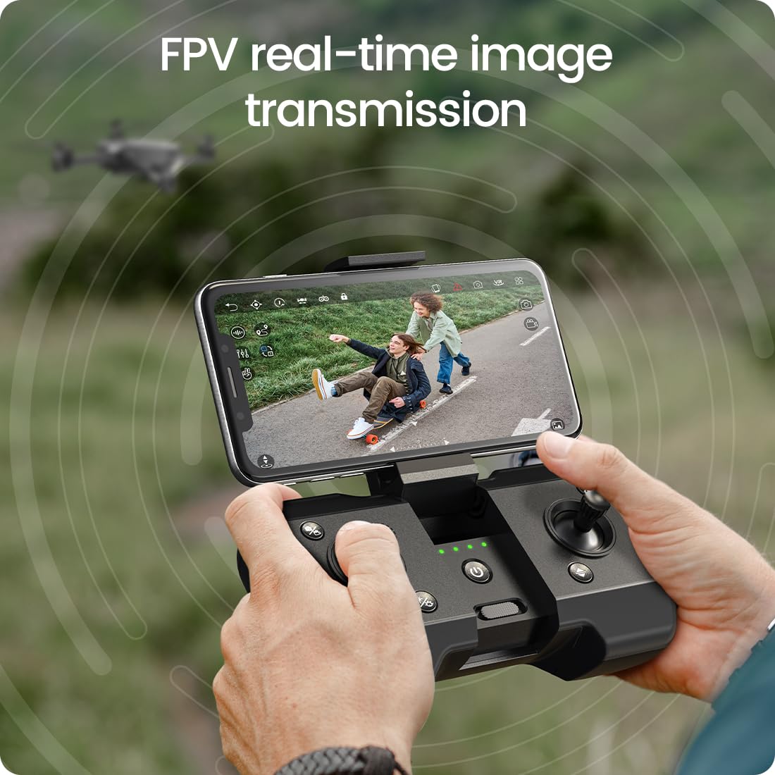 Foto 8 pulgar | Drone Fpv Plegable Holy Stone Hs440 Con Cámara Wifi 1080p - Venta Internacional.