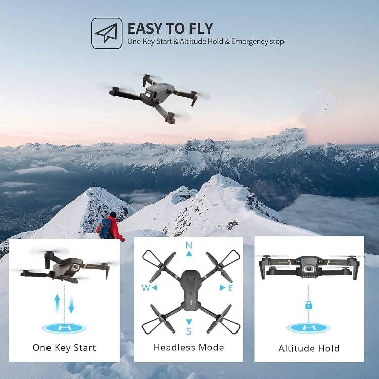Foto 4 pulgar | Drone 4drc V4 Plegable Con Cámara 1080p Hd 2 Baterías 26 Minutos - Venta Internacional.