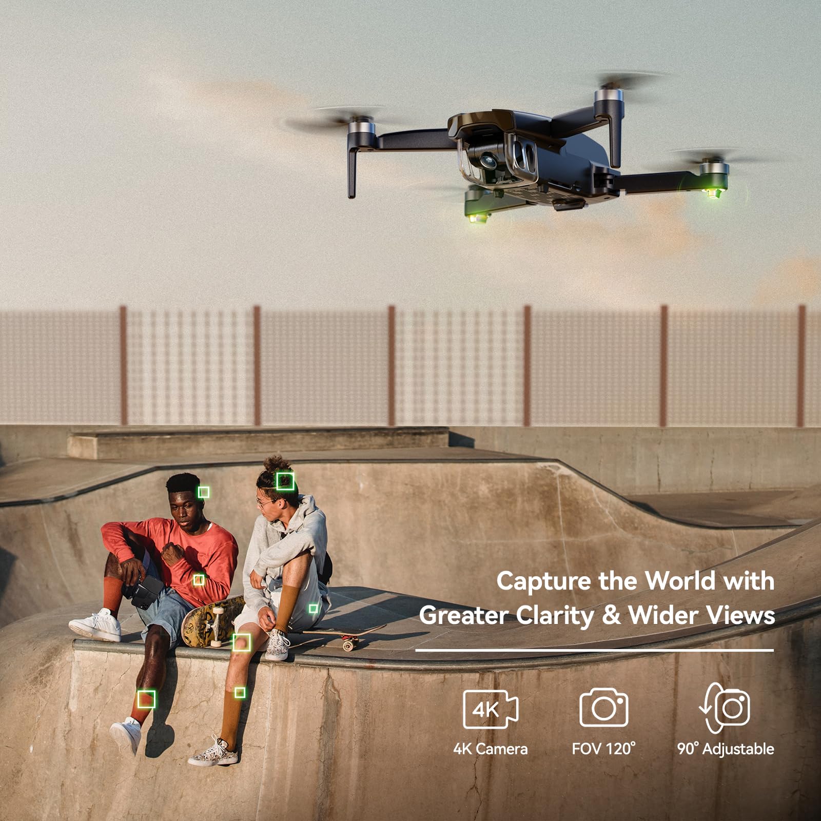 Foto 6 pulgar | Drone Ruko F11mini Con Cámara 4k, 245 G, 60 Minutos De Vuelo 2 Baterías - Venta Internacional.