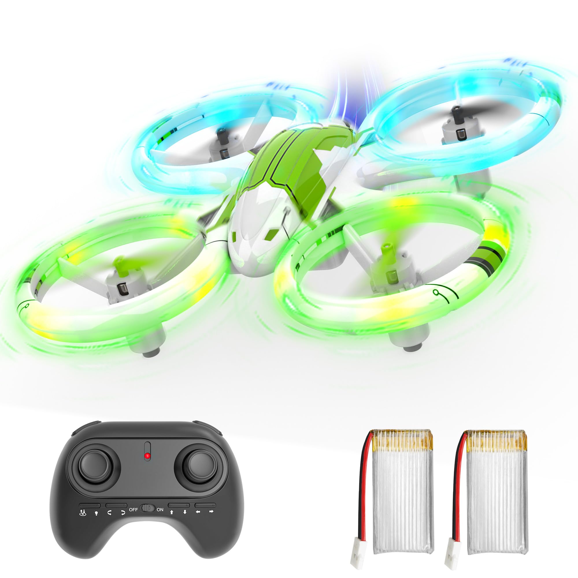 Foto 2 pulgar | Drone Bezgar Hq051s Para Niños Con Efecto De Iluminación Led De 16 Minutos - Venta Internacional.