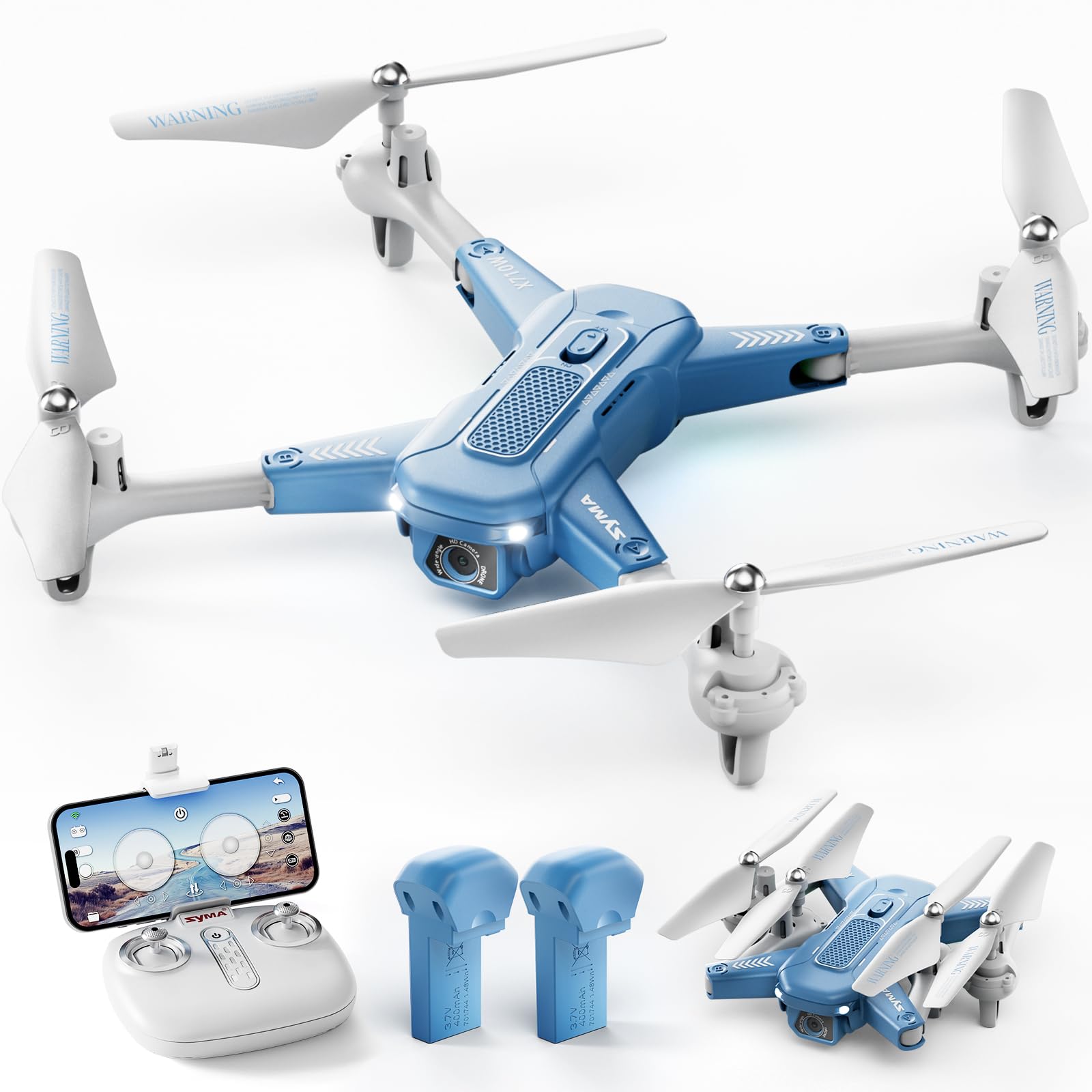 Drone Syma Con Cámara 1080p Hd Fpv Plegable Para Niños/adultos - Venta Internacional.
