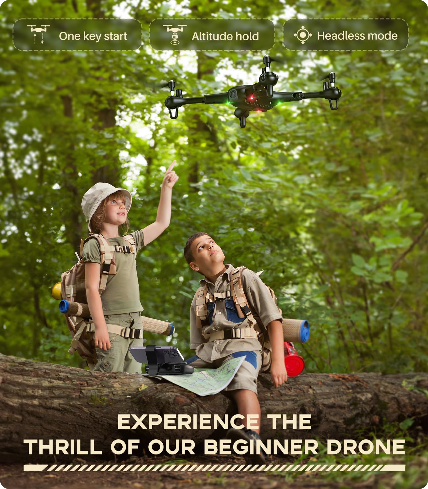 Foto 8 pulgar | Drone Syma X600w Plegable Con Cámara 1080p, 2 Baterías, 24 Minutos - Venta Internacional.