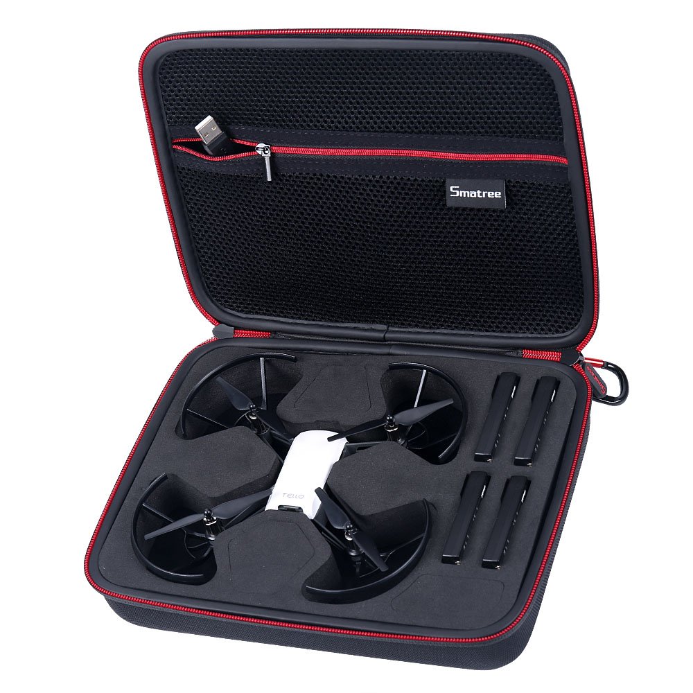 Funda De Transporte Smatree Para Dron Dji Tello Con 4 Baterías De Vuelo - Venta Internacional.