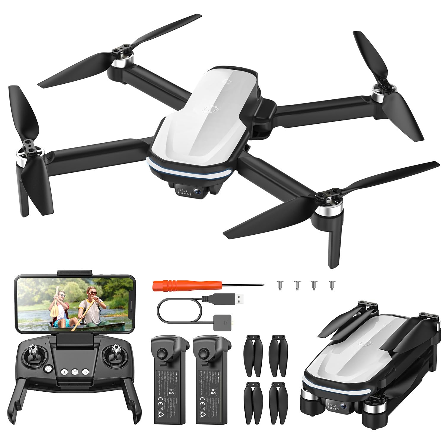 Foto 2 pulgar | Drone Fpv Holy Stone Hs280d Con Cámara Hd 1080p Para Principiantes - Venta Internacional.