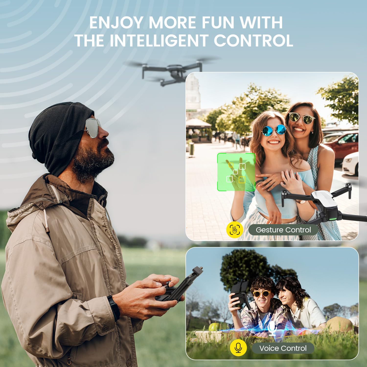 Foto 5 pulgar | Drone Fpv Holy Stone Hs280d Con Cámara Hd 1080p Para Principiantes - Venta Internacional.