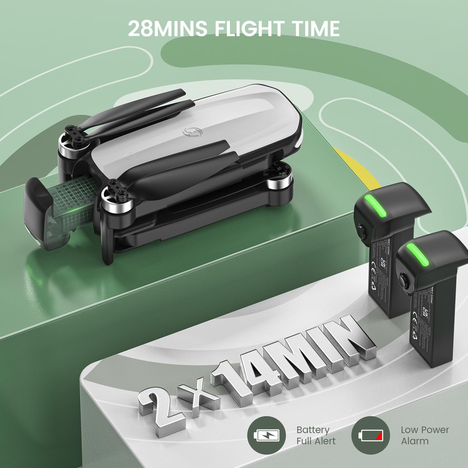 Foto 7 | Drone Fpv Holy Stone Hs280d Con Cámara Hd 1080p Para Principiantes - Venta Internacional.