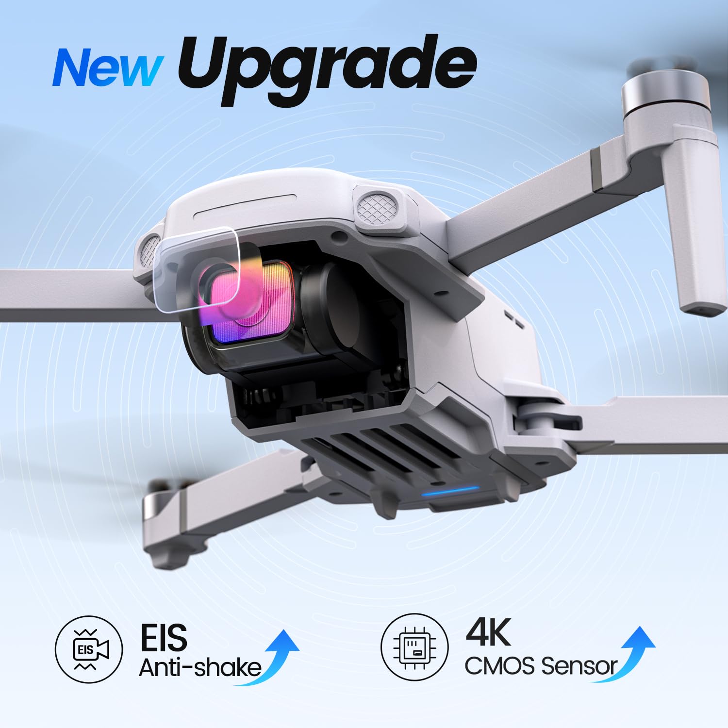 Foto 2 | Drone Holy Stone Hs360e Gps Eis Con Cámara 4k Para Adultos 249 G - Venta Internacional.