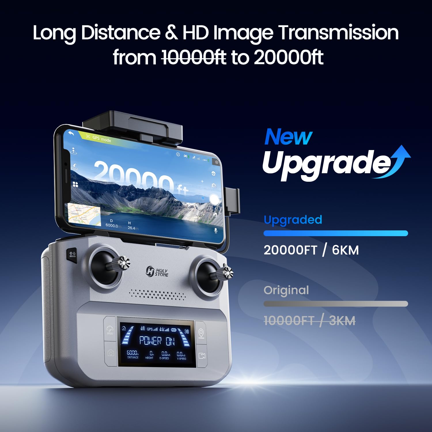 Foto 5 pulgar | Drone Holy Stone Hs360e Gps Eis Con Cámara 4k Para Adultos 249 G - Venta Internacional.