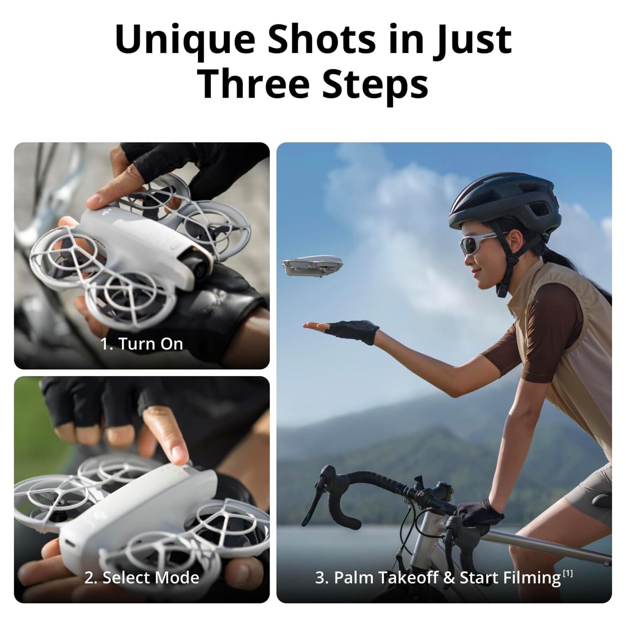 Foto 3 pulgar | Drone Dji Neo, Sensor 4k Ligero Del Tamaño De Una Palma De La Mano De 135 G Y 1/2 Pulgadas - Venta Internacional.