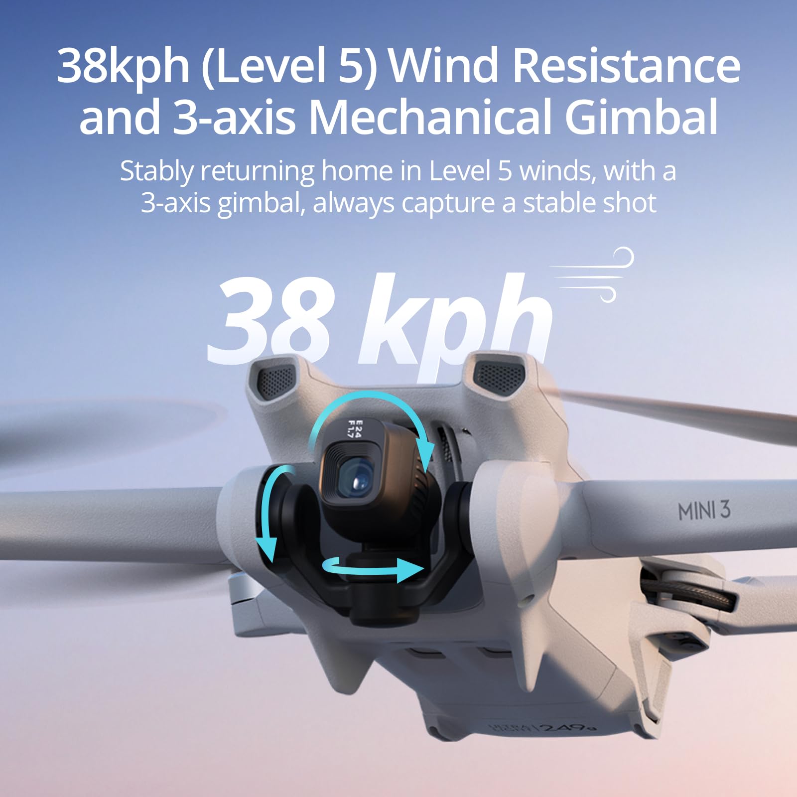 Foto 6 pulgar | Dron Con Cámara Dji Mini 3, Ligero, 4k, Hdr, 38 Minutos De Vuelo - Venta Internacional.