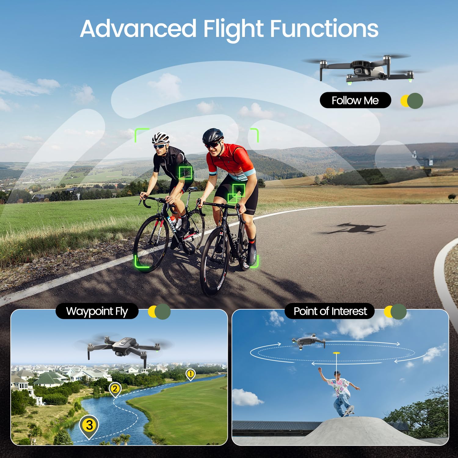 Foto 5 | Drone Holy Stone Hs460 Gps Con Cámara 4k Para Adultos - Venta Internacional.