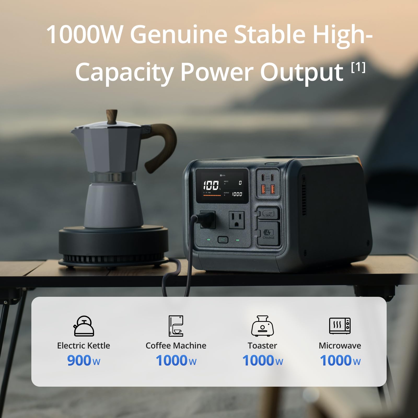 Foto 3 | Central Eléctrica Portátil Dji Power 500 512wh 1000w - Venta Internacional.