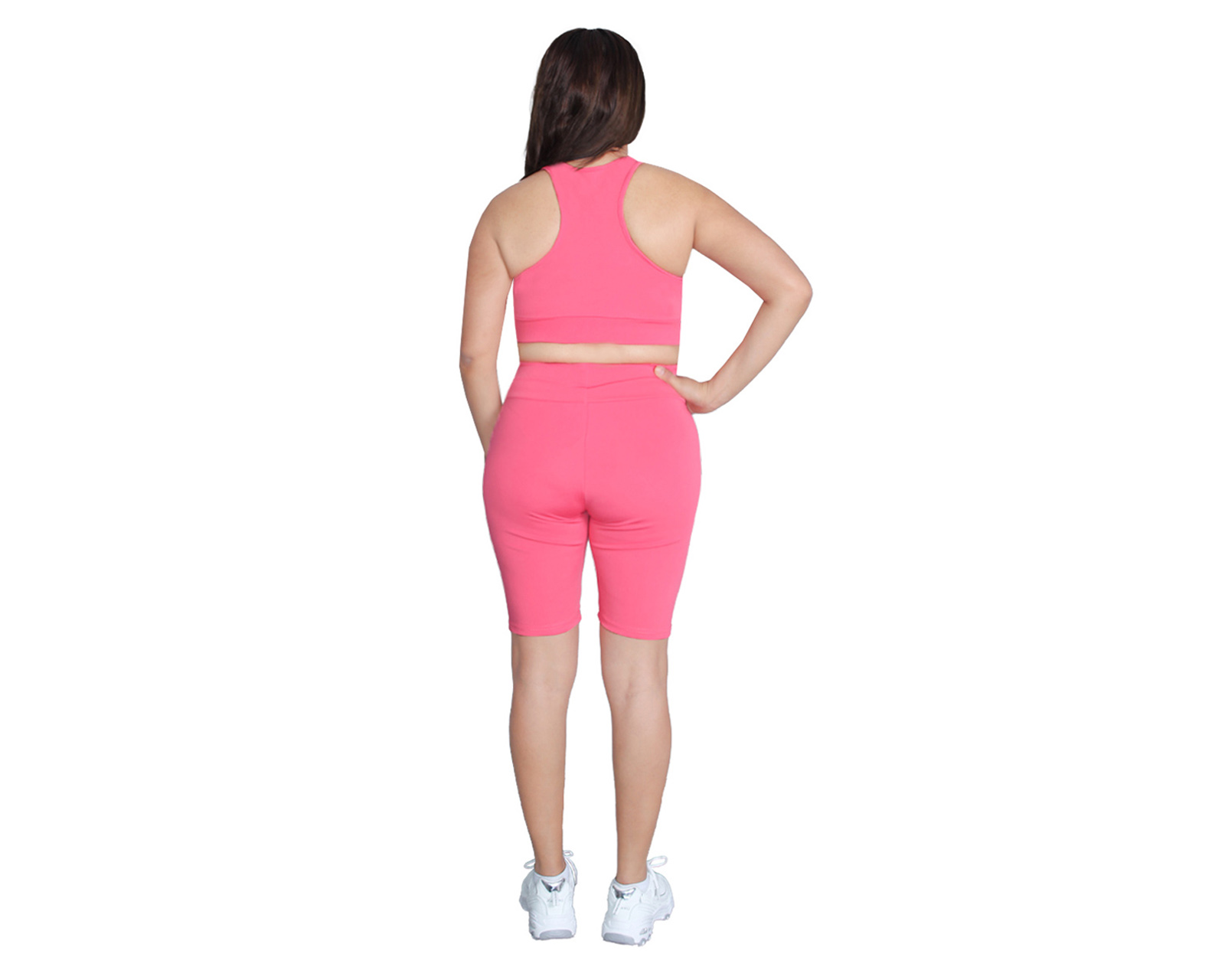 Foto 6 pulgar | Conjunto Deportivo Ocean Point De 3 Piezas Para Mujer - Top, Leggings Y Short