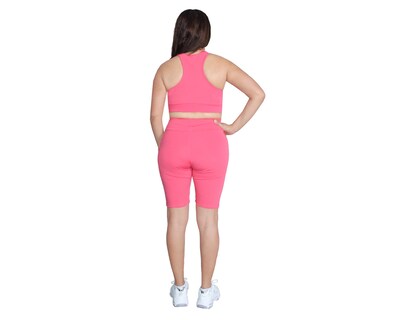 Foto 5 | Conjunto Deportivo Ocean Point De 3 Piezas Para Mujer - Top, Leggings Y Short