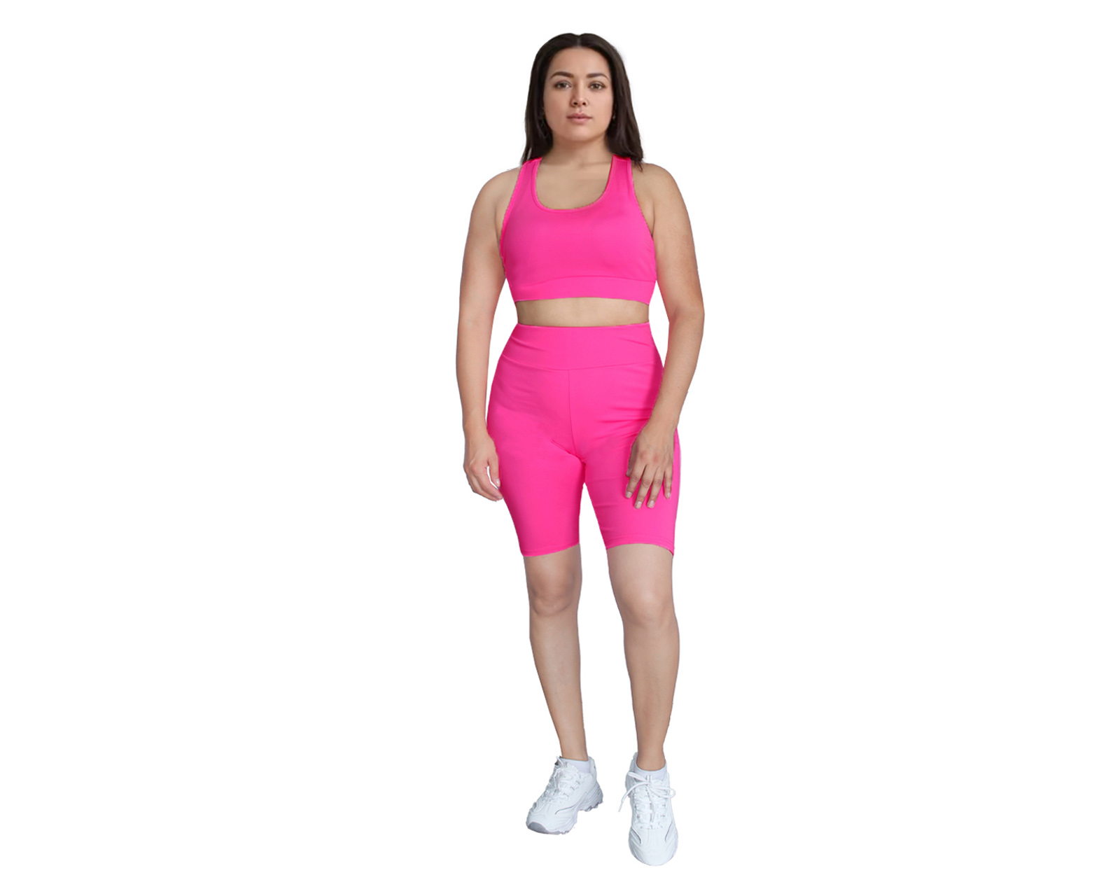 Foto 5 pulgar | Conjunto Deportivo Ocean Point De 3 Piezas Para Mujer - Top, Leggings Y Short