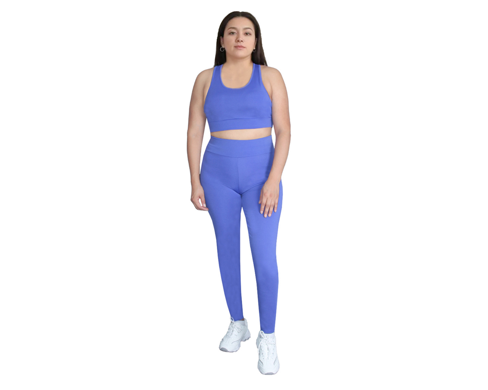 Foto 3 pulgar | Conjunto Deportivo Ocean Point De 3 Piezas Para Mujer - Top, Leggings Y Short