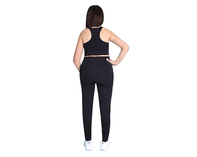 Foto 3 | Conjunto Deportivo Ocean Point De 3 Piezas Para Mujer - Top, Leggings Y Short