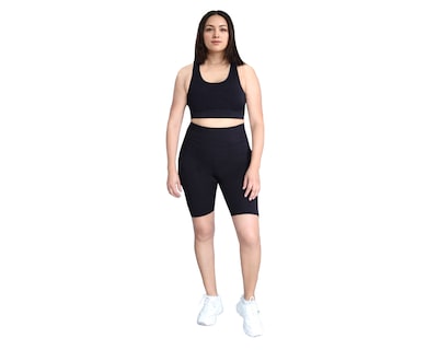 Foto 4 | Conjunto Deportivo Ocean Point De 3 Piezas Para Mujer - Top, Leggings Y Short