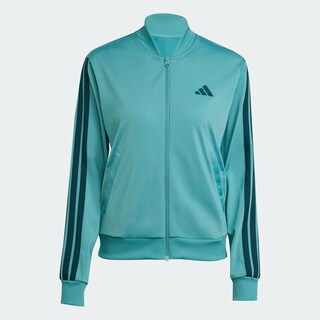 Foto 8 | Conjunto Deportivo Essentials 3 Rayas Adidas Turquesa Mujer