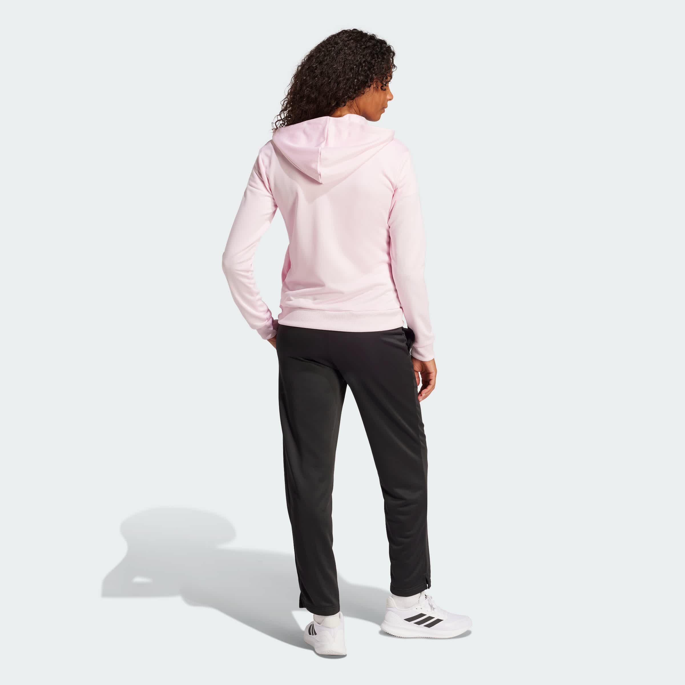 Foto 5 pulgar | Conjunto Essentials Linear Adidas Rosa Mujer
