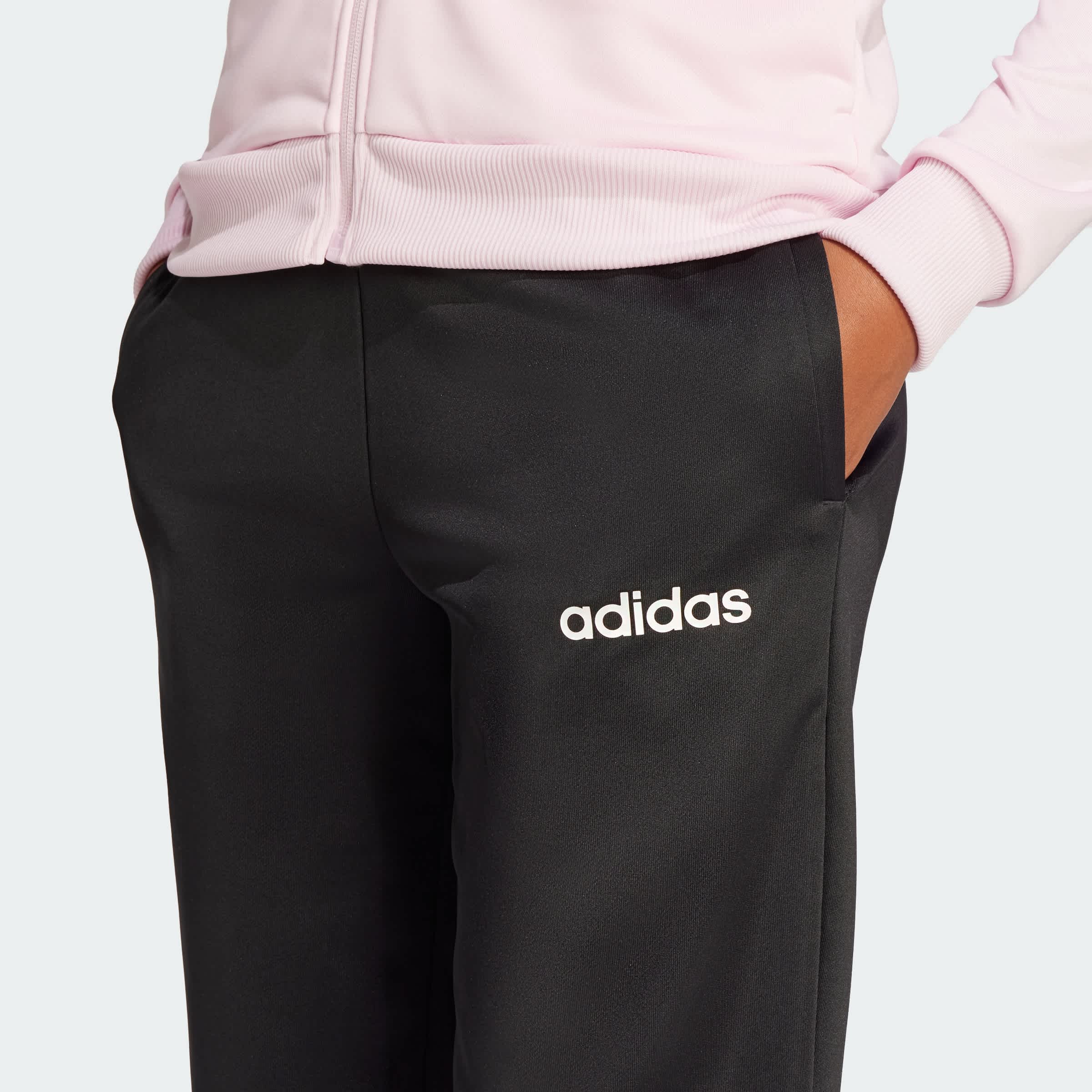 Foto 8 pulgar | Conjunto Essentials Linear Adidas Rosa Mujer