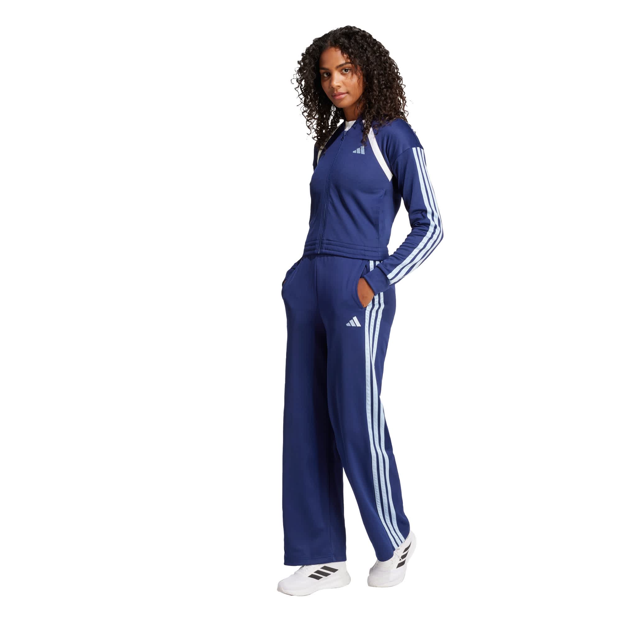 Foto 3 pulgar | Conjunto Deportivo Teamsport Adidas Azul Mujer