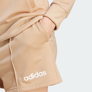Foto 7 | Conjunto Essentials Linear Shorts Adidas Café Mujer