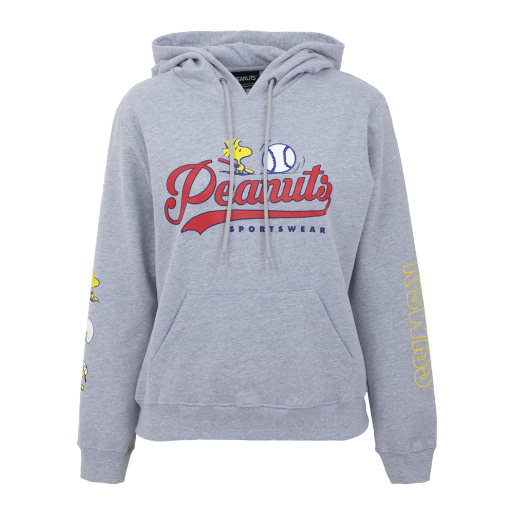 Sudadera K-swiss Peanuts Charlotte Gris para Mujer