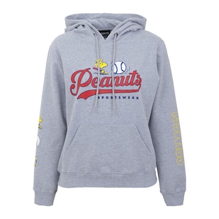 Foto 1 | Sudadera K-swiss Peanuts Charlotte Gris para Mujer