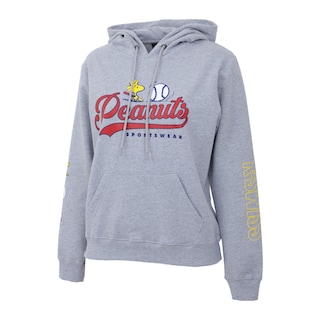 Foto 3 | Sudadera K-swiss Peanuts Charlotte Gris para Mujer