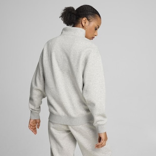 Foto 6 | Sudadera Puma Squad Para Mujer Gris