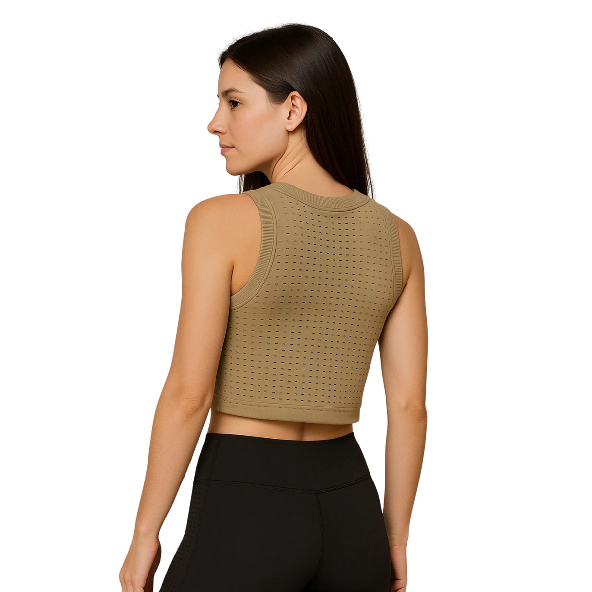 Foto 4 pulgar | Camiseta Wilson Mesh Ribete Cuello Redondo Mujer
