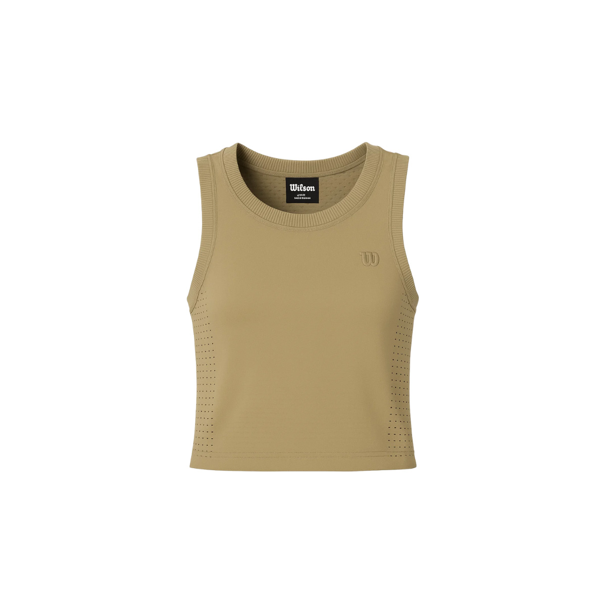 Foto 5 pulgar | Camiseta Wilson Mesh Ribete Cuello Redondo Mujer
