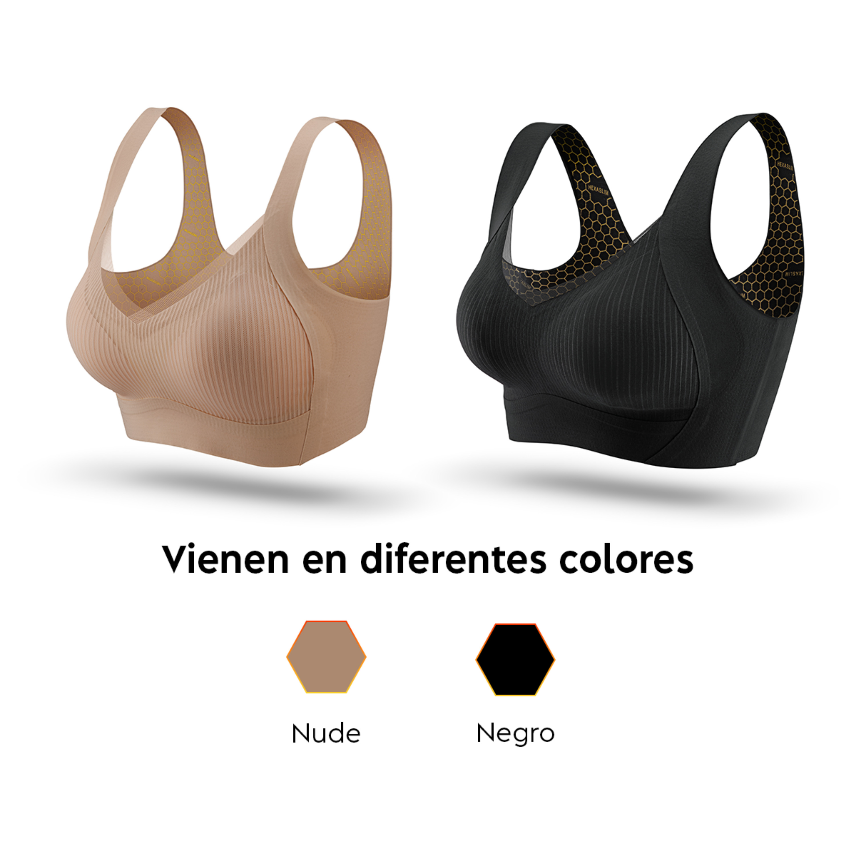 Foto 5 pulgar | Misslim Bra Levanta Bustos Elimina Gorditos De La Espalda Sin Varillas 2 Pack