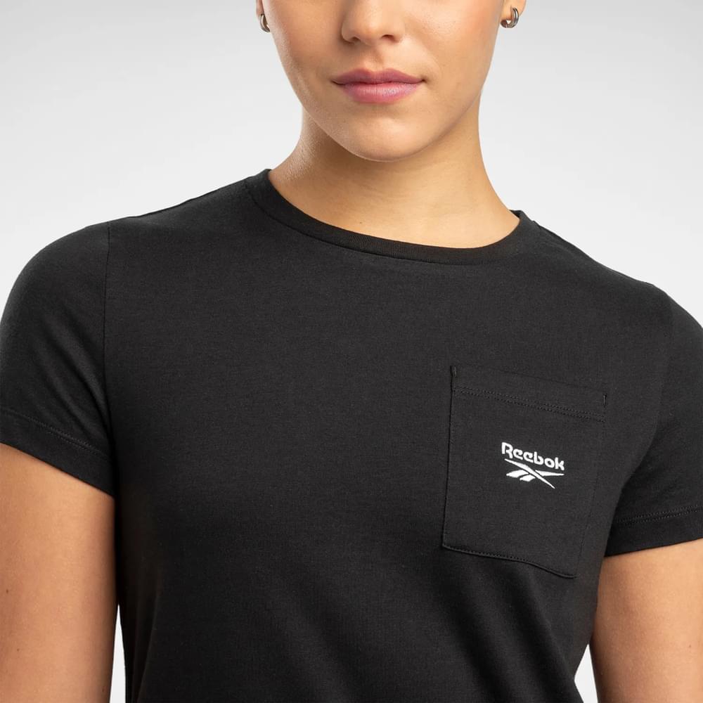 Foto 4 pulgar | Playera Reebok Classics Identity para Mujer