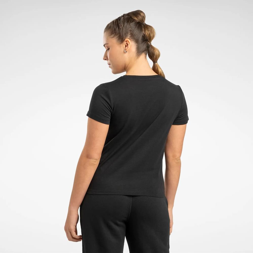 Foto 5 pulgar | Playera Reebok Classics Identity para Mujer