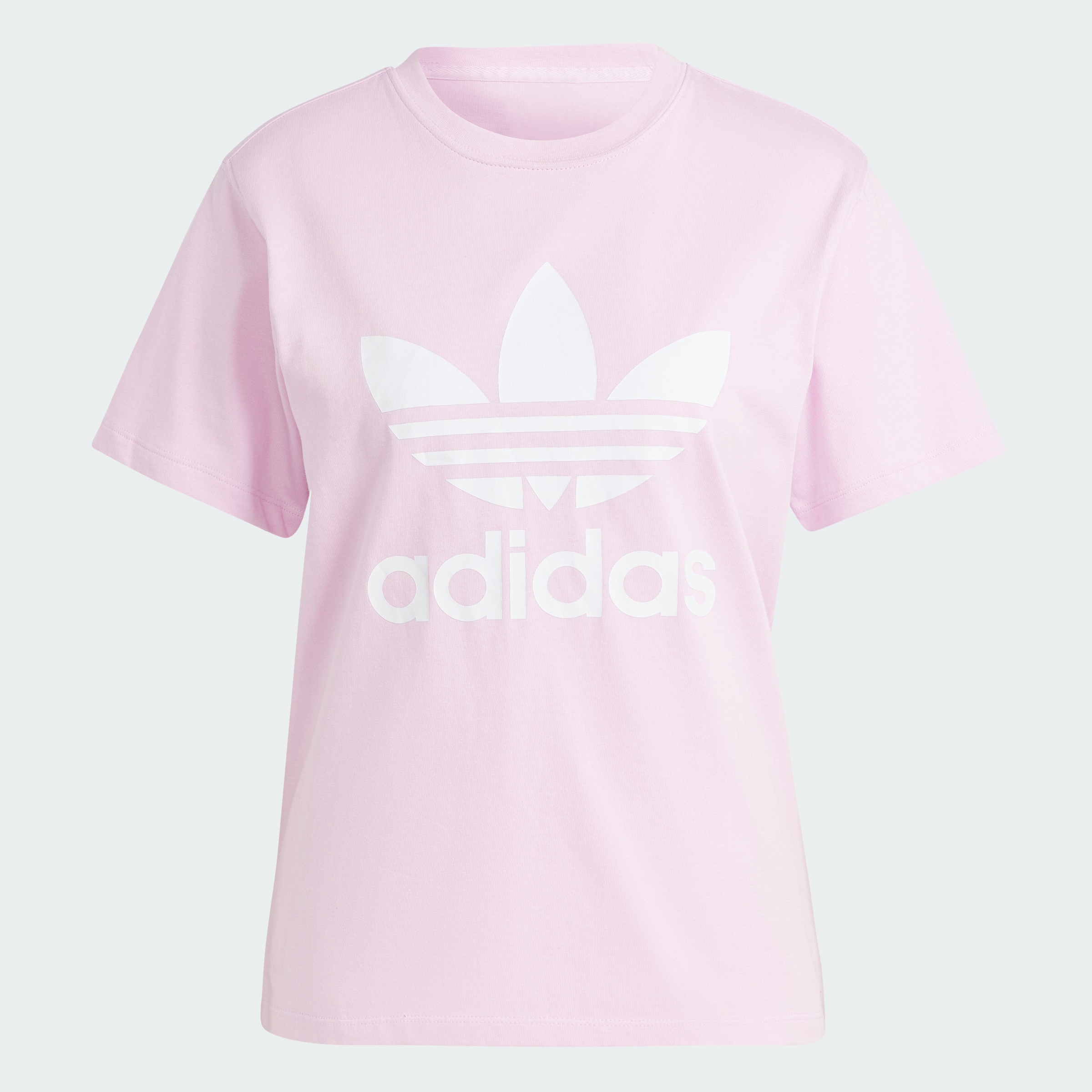 Foto 4 pulgar | Playera Adicolor Classics Trifolio Adidas Rosa Mujer