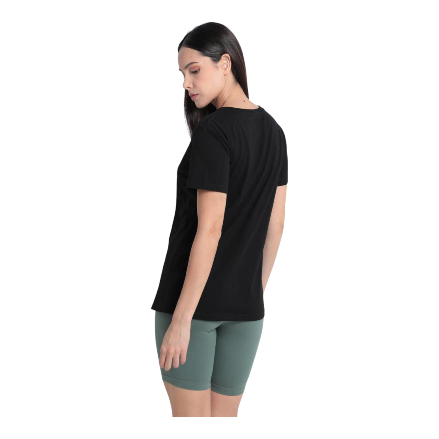 Foto 3 pulgar | Playera Reebok Basic Athlete Tee Para Mujer Color Negro Modelo Ts0106