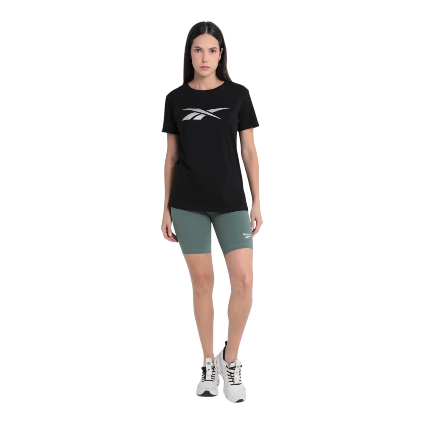 Foto 4 pulgar | Playera Reebok Basic Athlete Tee Para Mujer Color Negro Modelo Ts0106