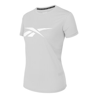 Foto 1 | Playera Reebok Basic Athlete Tee Para Mujer Color Gris Modelo Ts0107