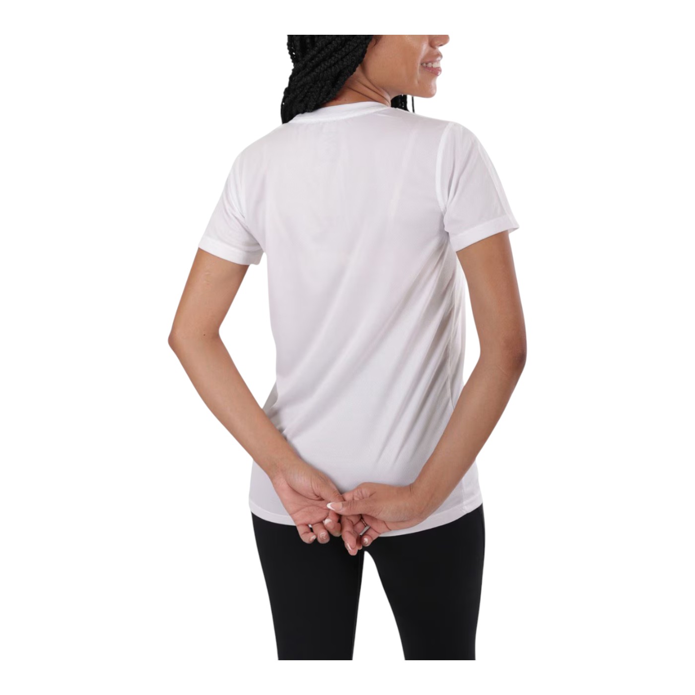 Foto 2 | Playera Reebok Basic Athlete Tee Para Mujer Color Blanco Modelo Ts0108