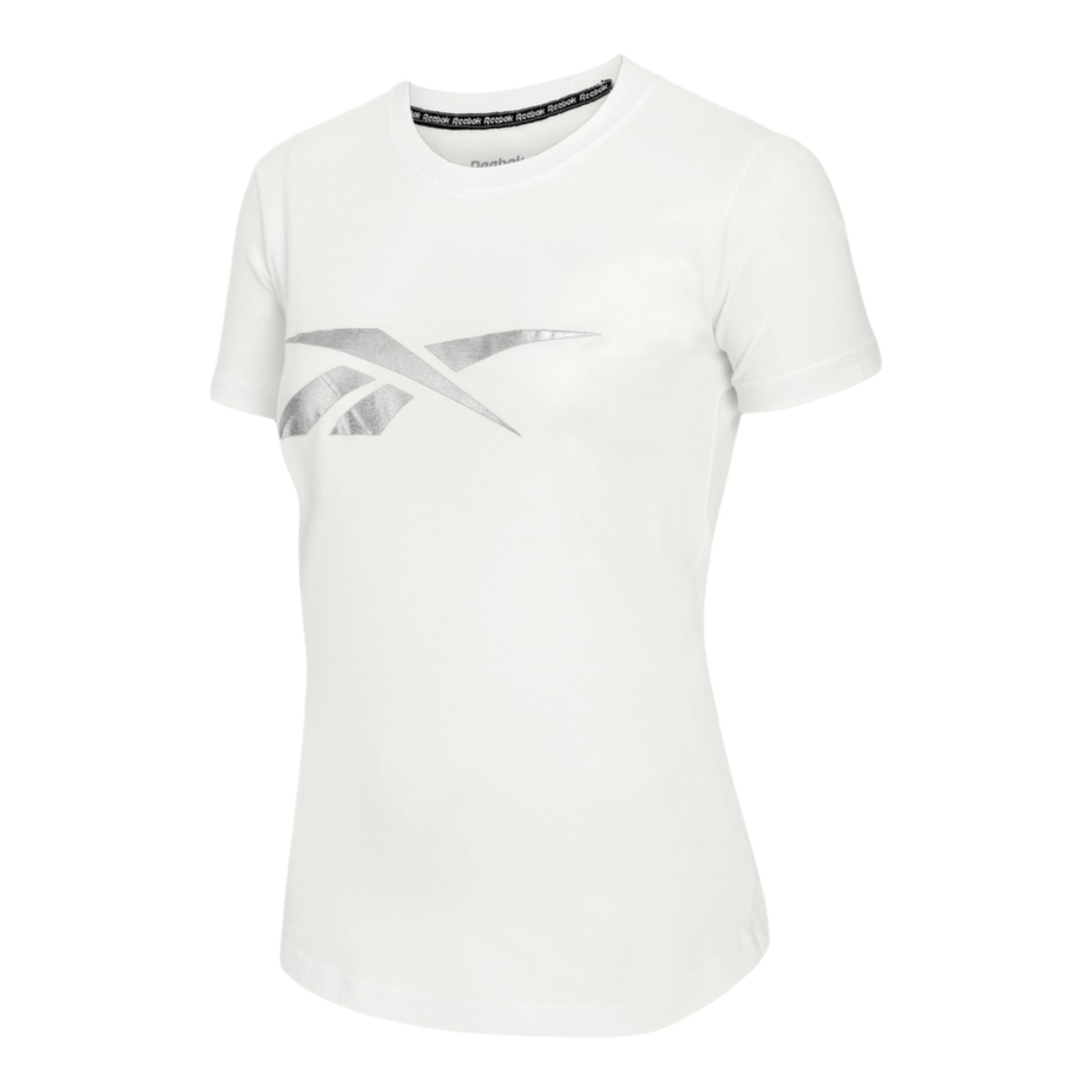 Foto 2 pulgar | Playera Reebok Basic Cotton Tee Para Mujer Color Blanco Modelo Ts0115