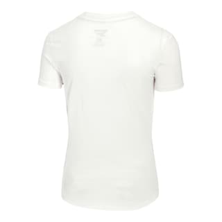 Foto 2 | Playera Reebok Basic Cotton Tee Para Mujer Color Blanco Modelo Ts0115