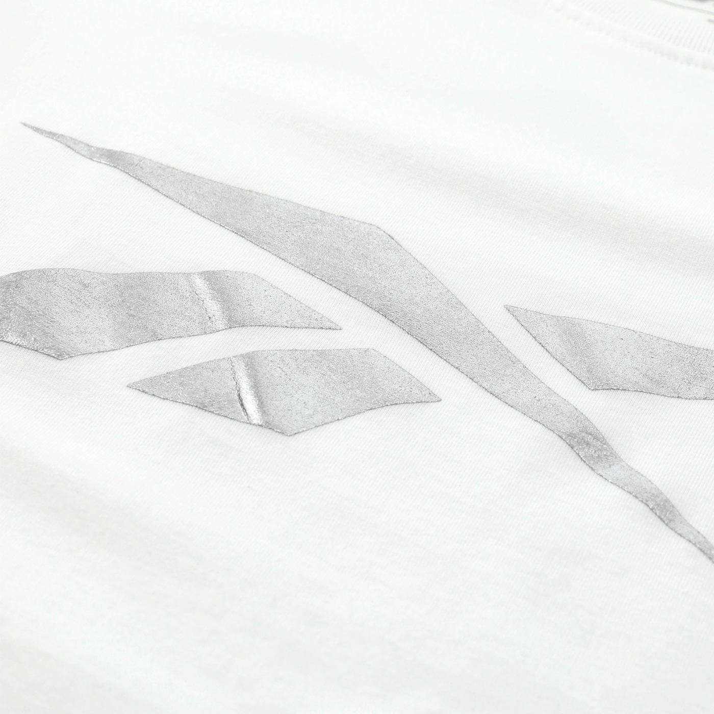Foto 6 pulgar | Playera Reebok Basic Cotton Tee Para Mujer Color Blanco Modelo Ts0115