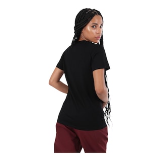 Foto 2 | Playera Reebok Basic Cotton Tee Para Mujer Color Negro Modelo Ts0116